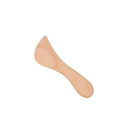 Groothandel Mini Houten DIY Huidverzorgingsmasker Lepel Cosmetisch Gezichtsmasker Borstel Houten Bamboe Handvat En Spatula