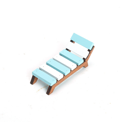 OEM/ODM houten poppenstoel,DIY mini houten stoel speelgoed voor kinderen geschenk, Doll House meubels
