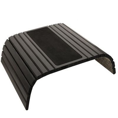 Warm verkoop draagbare bank tafel bak bamboe bank arm bank bak armsteun bak met anti slip pad