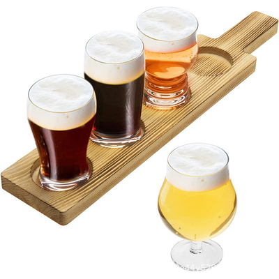 Mug Houten kopjeshouder Houten serveerbakken Schot glas Set Houten display stand Whiskey glazen Display Holder Shot glazen Displ