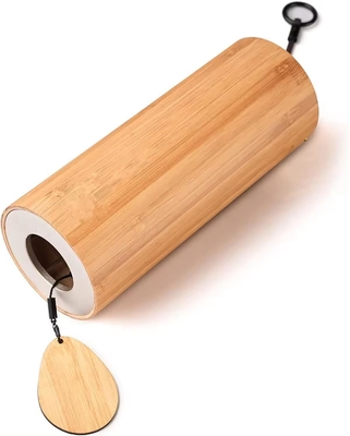 Custom Bamboe Windklokken Klokken voor geluid Genezende meditatie en kalmerende emoties Klassieke huisversiering Goed cadeau