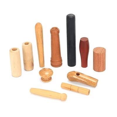 Op maat gemaakte houten handgreep, premium houten rustieke klassieke handgreep, ergonomische handgreep