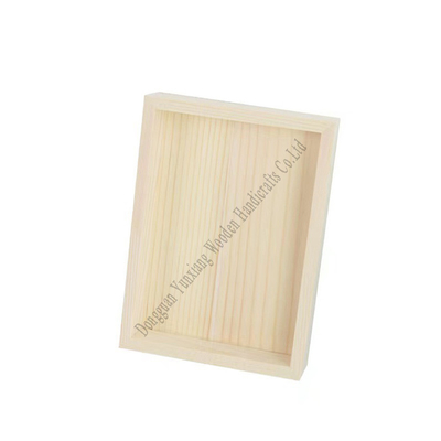 Kleine houten doos Parfummonster Display Houten bord Parfumdoos Display Stand