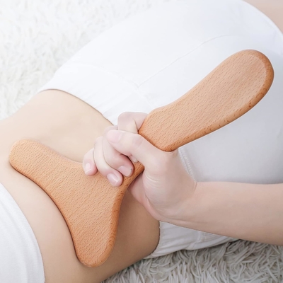 Massagetool voor houttherapie Houten lymfatische drainage Massagetools voor maderotherapie, anti-cellulitis, Gua Sha, spiervrijstelling