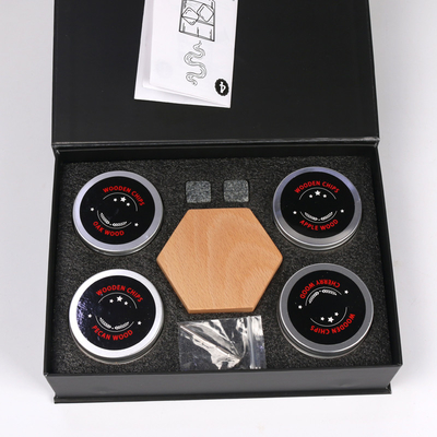 Cocktail roker kit met fakkel ouderwetse whiskey kit met cocktail roker en 4 drank roker smaken maken een geweldig cadeau