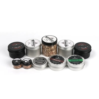 Houtchips voor cocktail roker vet 4-pakket Pecan Cherry Oak Apple Woods chips voor drankjes Whiskey roker chips