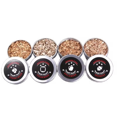 Houtchip Houtroker Kit Rookhoutchip Appel eiken Hickory en kersen smaken