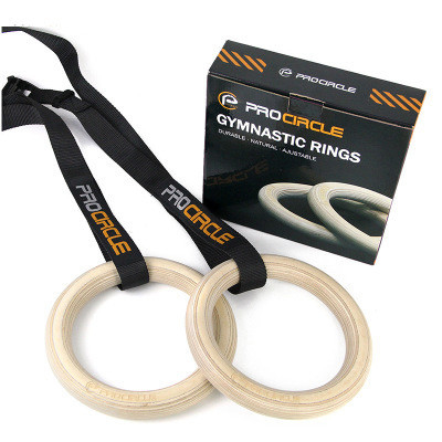 Fitness houten ring, Hoogwaardige houten gym ring