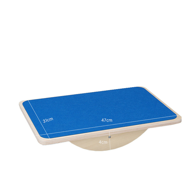 Houten balansbord Kinderen met een gekruiste basis, Balance Wobble Board Voor balans, Balance Board Kleuter Supporter