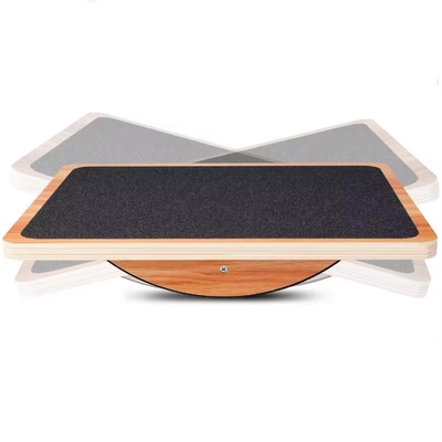 Hout wobble oefening balansbord, Indoor balansbord voor fysiotherapie