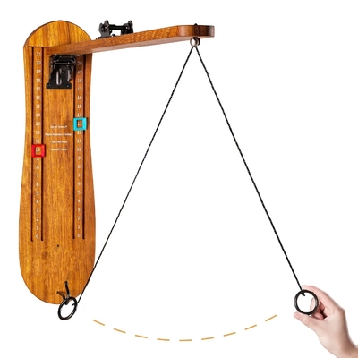 Houten Ring Toss Game voor volwassenen, Outdoor Games, Hook and Ring Game met opvouwbare arm