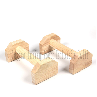 Houten parallettes push-up bars, anti-glij-push-up handgrepen, mini-handpumps, handstand bars voor calisthenics en fitness