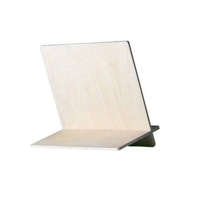 Logo Aanpasbare houten kalender Eenvoud Tafel kalender Houten rechthoek