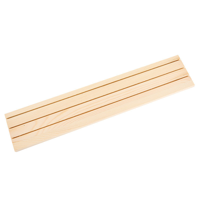 3-slot Ring Sieraden Display Stand Craft Display Organisator Tray Houten visitekaartje houder voor tafeltopshows Sieraden Display