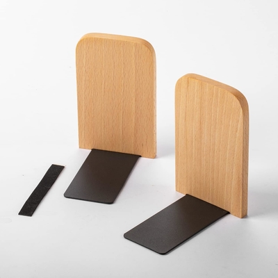 Houten boekenhelft voor planken, houten boekenhelft voor boeken en films