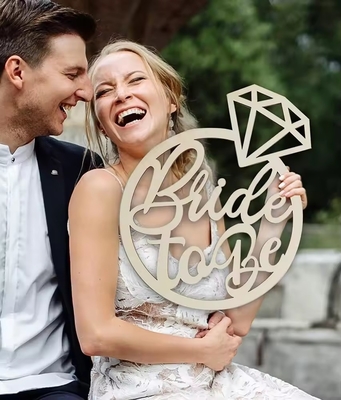 Houten meubels voor de stand Voordeur decoratie Grote diamant houten bord Partij Foto Bruiloft Bruid douche partij benodigdheden