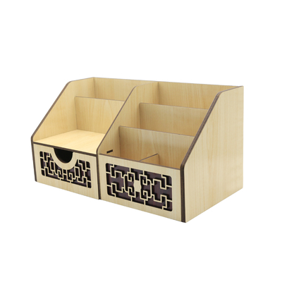 Groothandel Houtproducten - Uitstekende opslag voor bureaubureaus Plywood veneer, Plywood Houten doos Antieke doos