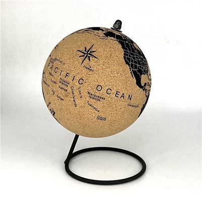 Fabrieksvoorziening kurk Tellurion Globe Aanpassen van kurk Decoratie Ornament Creatief Houten ambacht