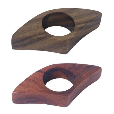 Hot Sale Handgemaakte houten boek lees boekmerk duim houten boekpagina houder houten boek ring