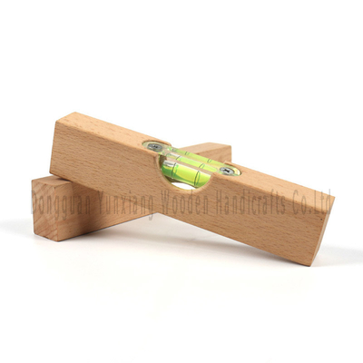 Houten lijnniveau, mini-niveau, zakgrootte en lichtgewicht, stevig materiaal