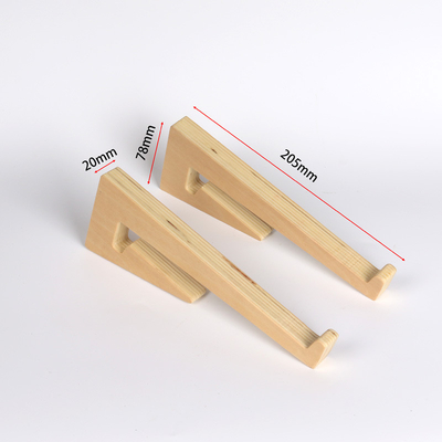 Houten laptopstand voor bureau