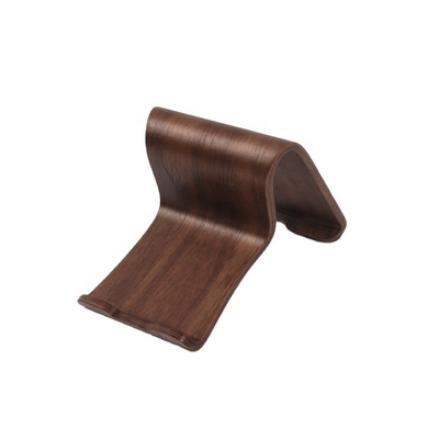Groothandel Hot Pressing Process Houten mobiele telefoonhouder Stand voor tablet Desk Organizer Accessoires