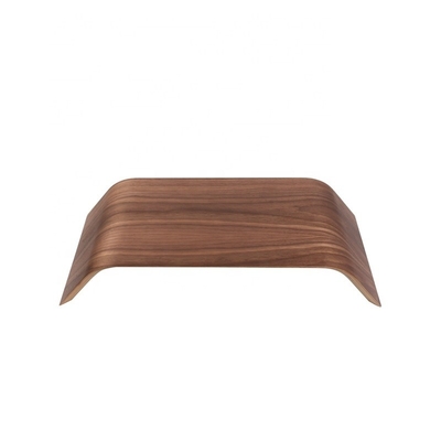 Gebogen houten stand Desktop Computer Universele houten stand Dock Holder Display Bracket voor PC Notebook Laptop