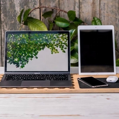 Houten laptopstaand Houten laptopstafel Draagbaar laptopstafel Draagbaar laptopstafel Laptopstafel
