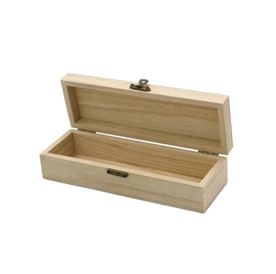 Geschenk ambacht Luxe houten doos Paulownia Hout Reizen Juwelen Organisator