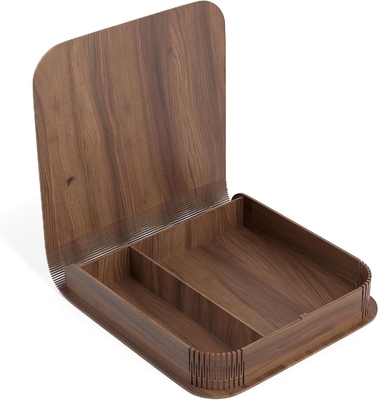 Houten doos Gepersonaliseerde trouwdoos als cadeau Een doos met lasergravering