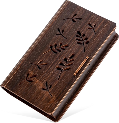 Gepersonaliseerde handgemaakte houten cadeaubon - geheugendoos, unieke cadeaubonhouder voor sieraden, cadeaubon, hem of haar