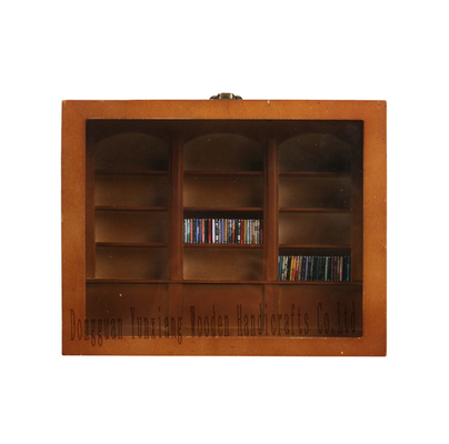Houten boekenplank voor angst, Schud je angst af, houten schermplank
