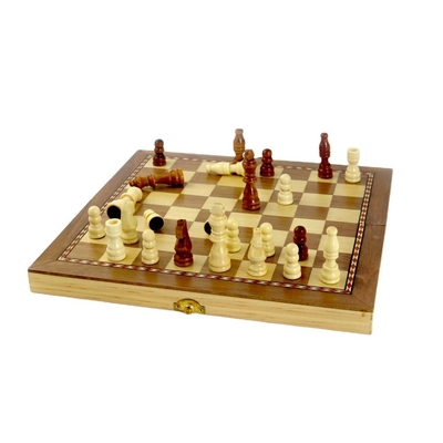 Nieuwe vouw schaakbord Houten schaaksets 3 