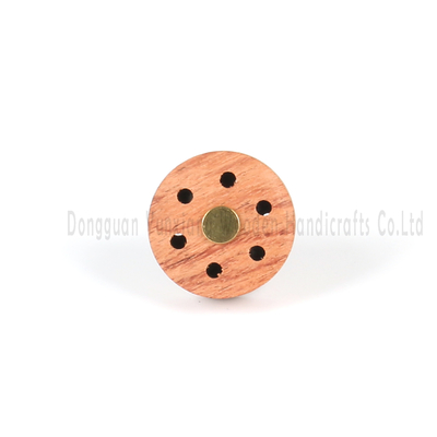 Hout Ronde Essentiële Olie Diffuser, Auto Luchtverfrisser Vent Clip Aromatherapie Diffuser, Auto Diffuser Clip voor Auto Office slaapkamer