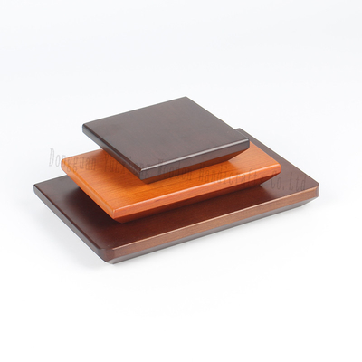 Wooden Airplane Display Stand Solid Wood Base for Model Aircraft Collectibles or Desk Decor