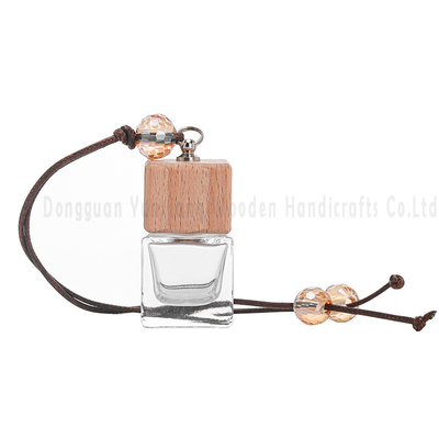 Luxury Elegant Stylish Wooden Car Air Freshener Lid Natural Wooden Perfume Cap for Car Diffuser Premium Wooden Car Fragrance Bottle Lid