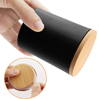 Bamboo Candle Jar Lid - Eco-Friendly Wooden Cap with Airtight Seal