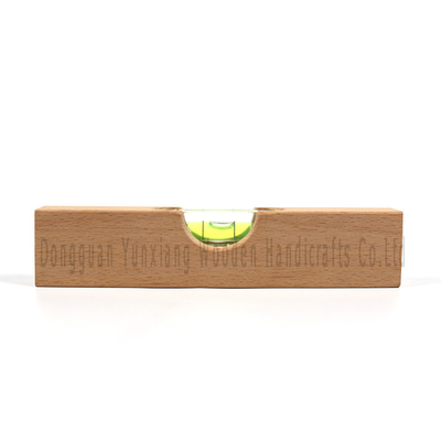 Premium Wooden Spirit Level Accurate Bubble Level Tool for DIY Home Improvement Woodworking and Construction Projects with Clear Calibration and High Precision